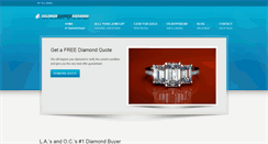 Desktop Screenshot of goldmandiamondexchange.com