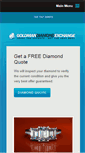 Mobile Screenshot of goldmandiamondexchange.com